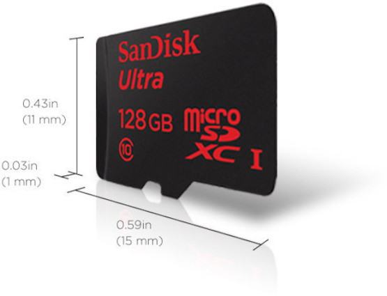 Карта памяти sandisk 128gb microsdxc