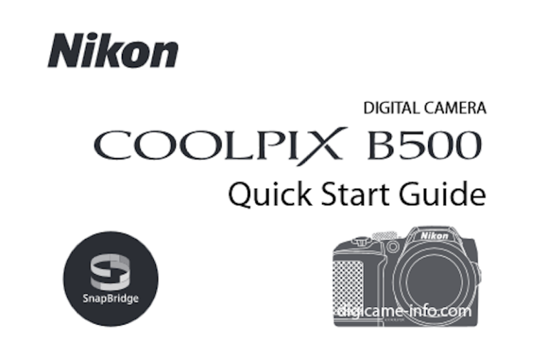 Nikon Coolpix B500 Camera Coming Soon, Manual Images Leaked