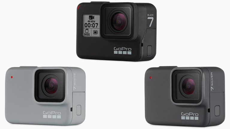 Gopro 7 silver black white отличия