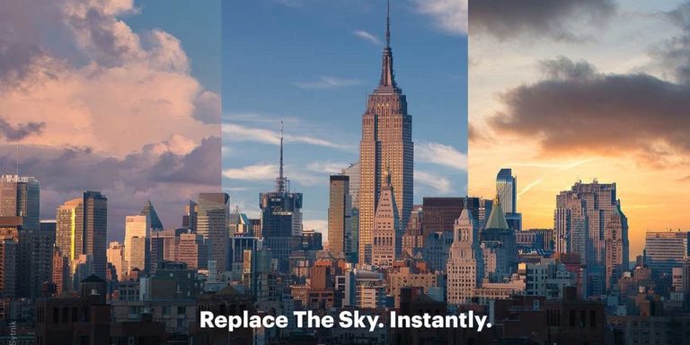 luminar ai sky replacement